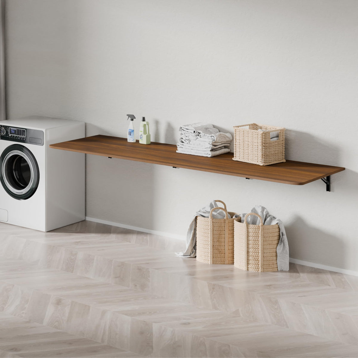 Dogsky Wall Mounted Folding Table 24x15.7 in - 100LB Capacity