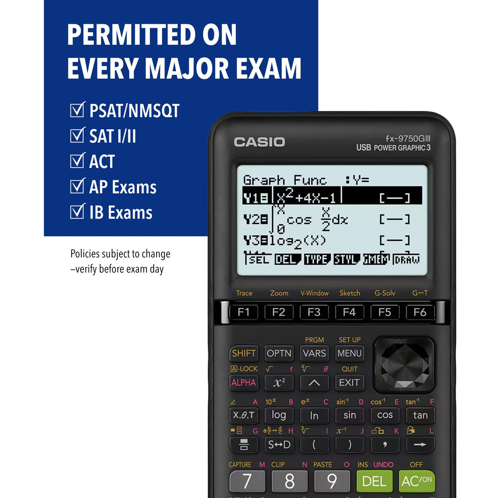 Casio fx-9750GIII Graphing Calculator