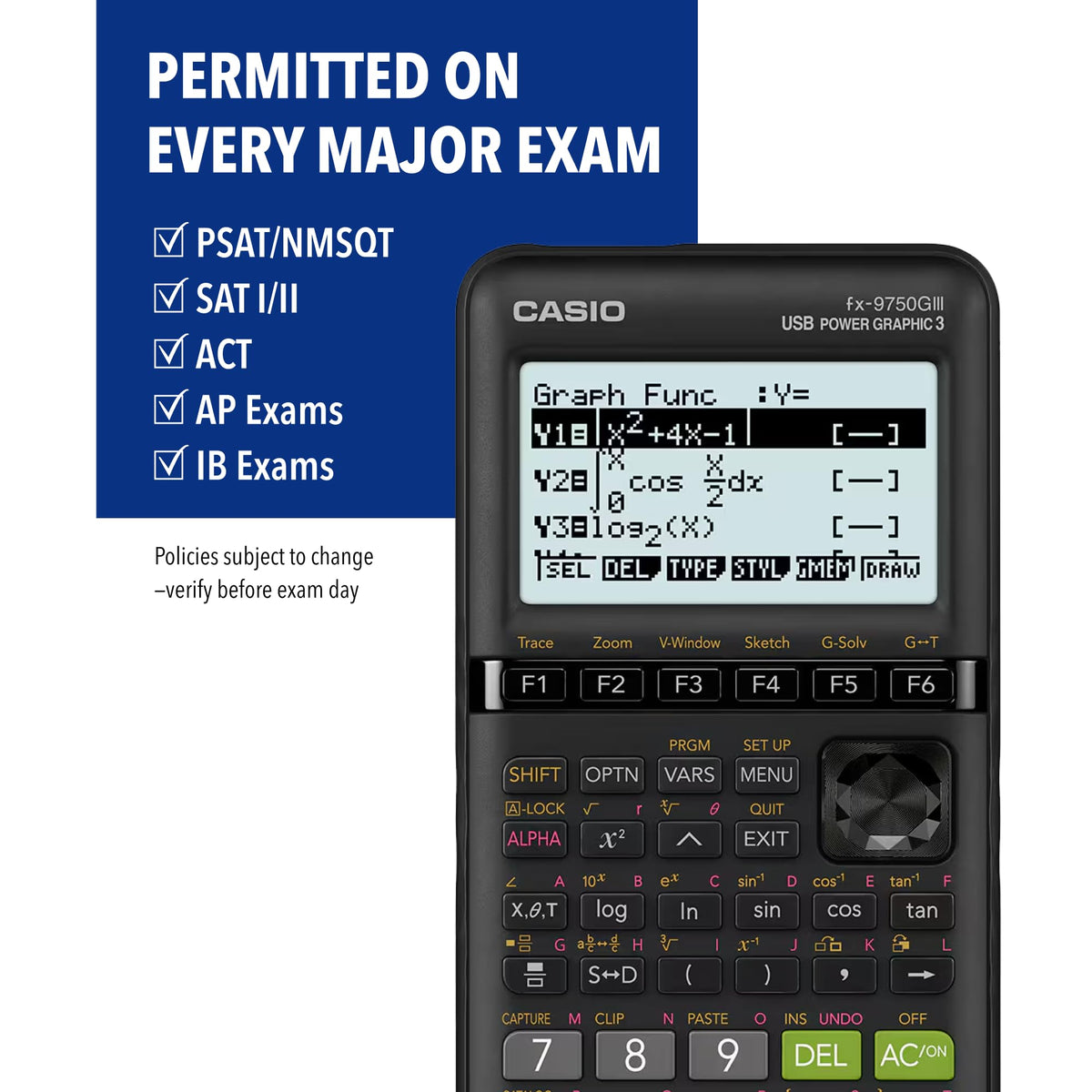 Casio fx-9750GIII Graphing Calculator