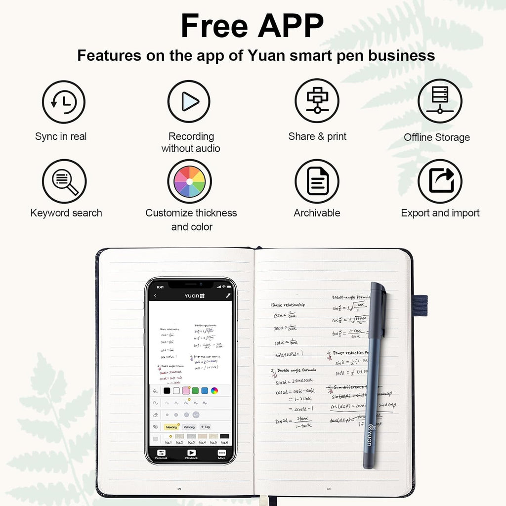 Smart Digital Notebook with Digitize Smart Pen Real-Time & Offline Sync