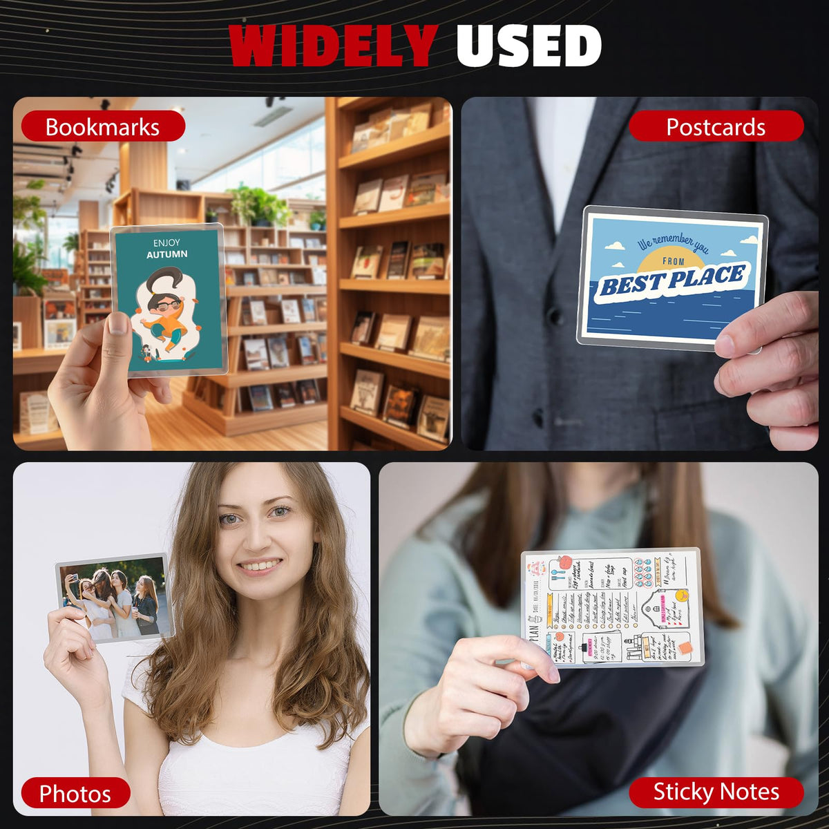 CAREGY: 200-Count Business Card Size Laminating Pouches (5 Mil)