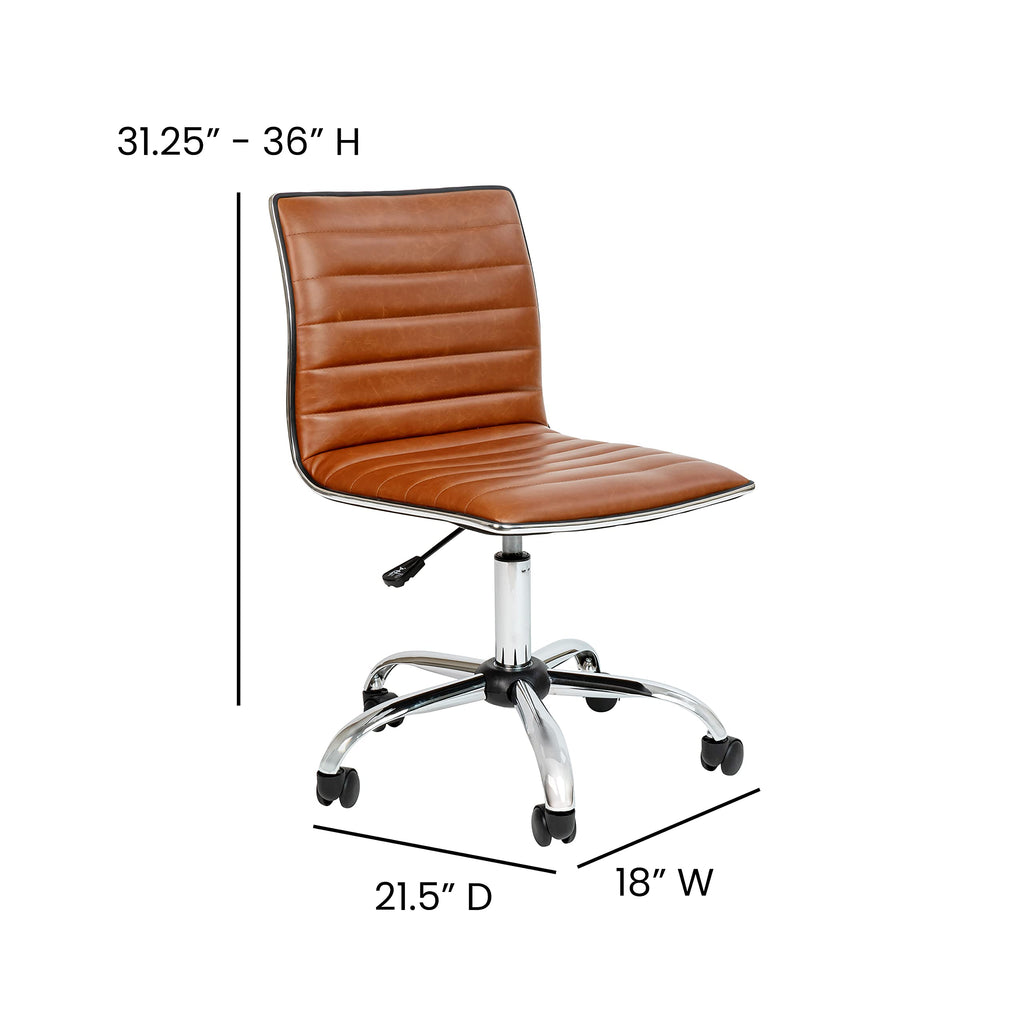 Flash Furniture Swivel Office Chair, Black