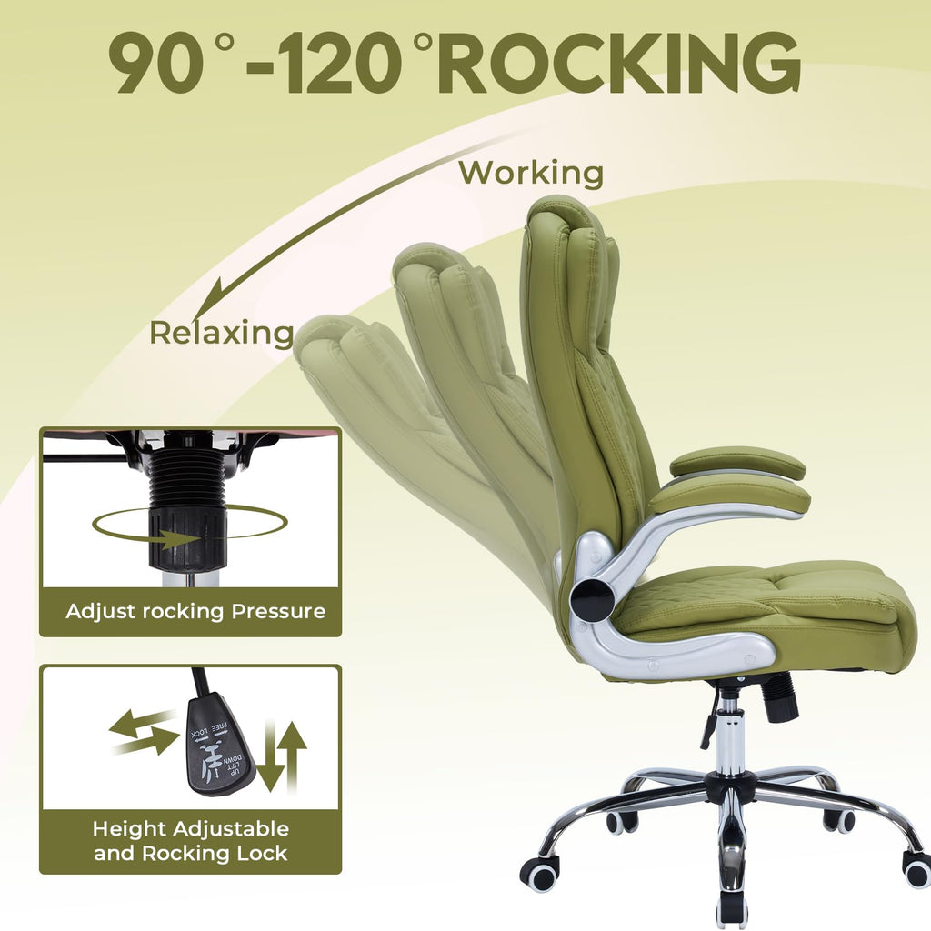 HESL 350 lb High-Back Executive Desk Chair (Multiple Colors)