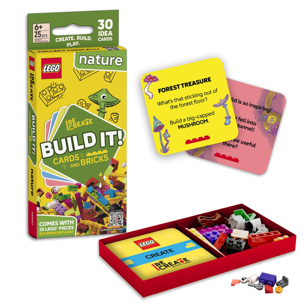 LEGO Books: ReCreate Activity Cards (Ages 6+, Choose a Theme)