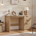 LEYAOYAO Office Desk 48" with 3 Drawers Storage File Cabinet