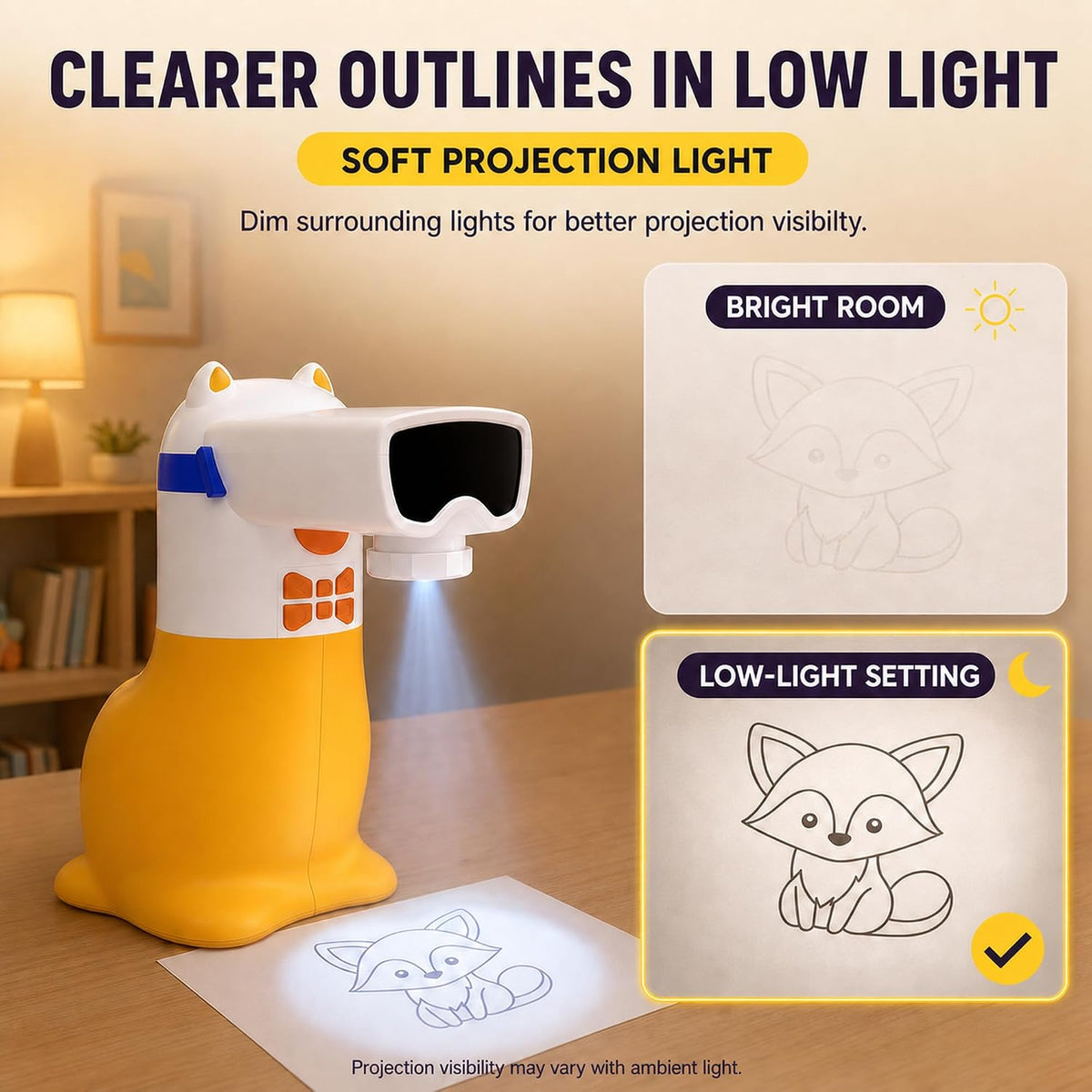 AI Drawing Projector for Kids, Birthday Gift Toy, Ages 5-12