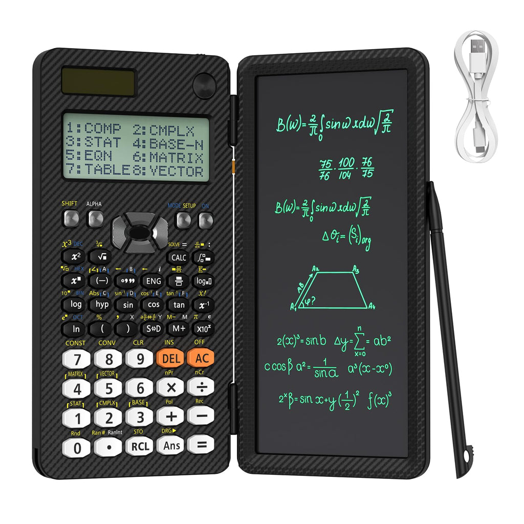 ROATEE 991ES MAX Scientific Calculator with Notepad