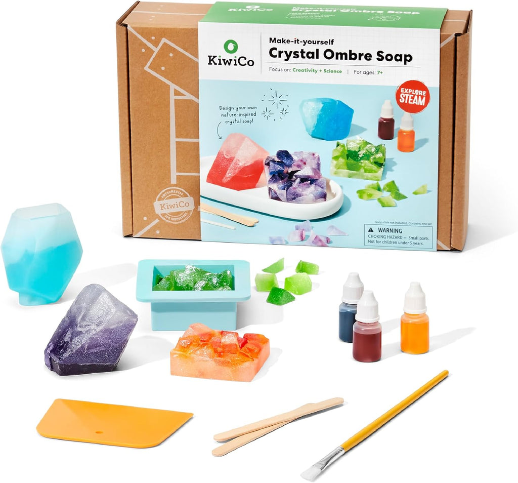KiwiCo: Crystal Geode Soap Making Kit (Ages 7+)