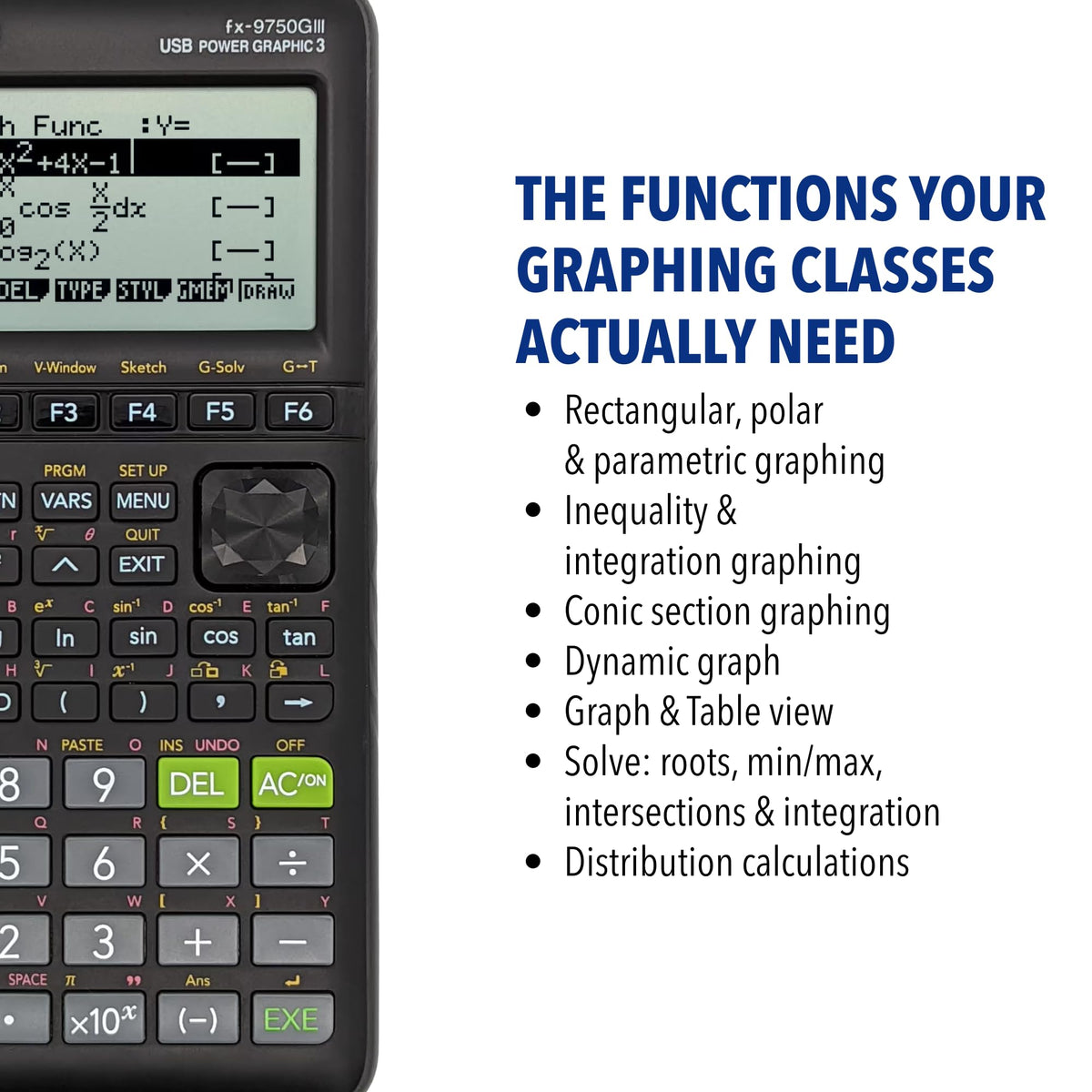 Casio fx-9750GIII Graphing Calculator