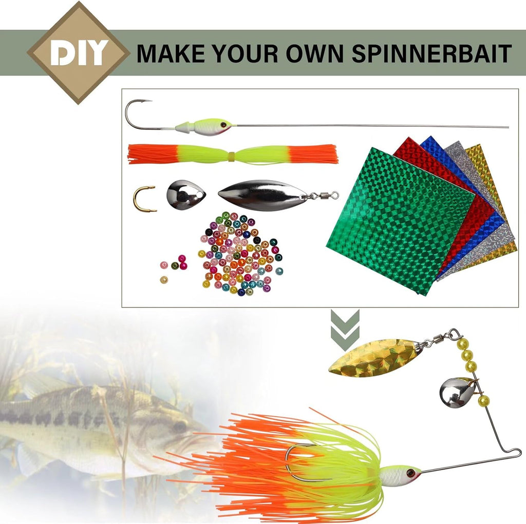 Dovesun DIY Spinner Lure Making Kit