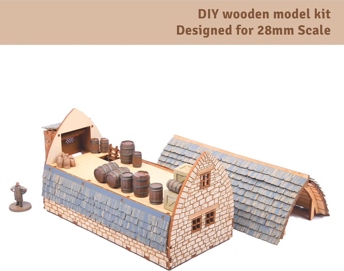 I BUILT IT Medieval Building Model Kits (Select Model)
