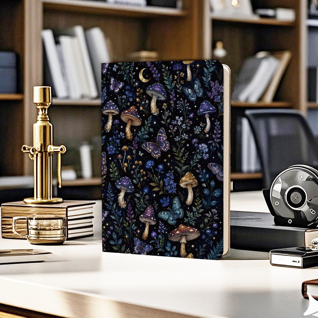 Cute Axolotl Leather Lined Journal 200 Pages A5 Ruled Notebooks 02