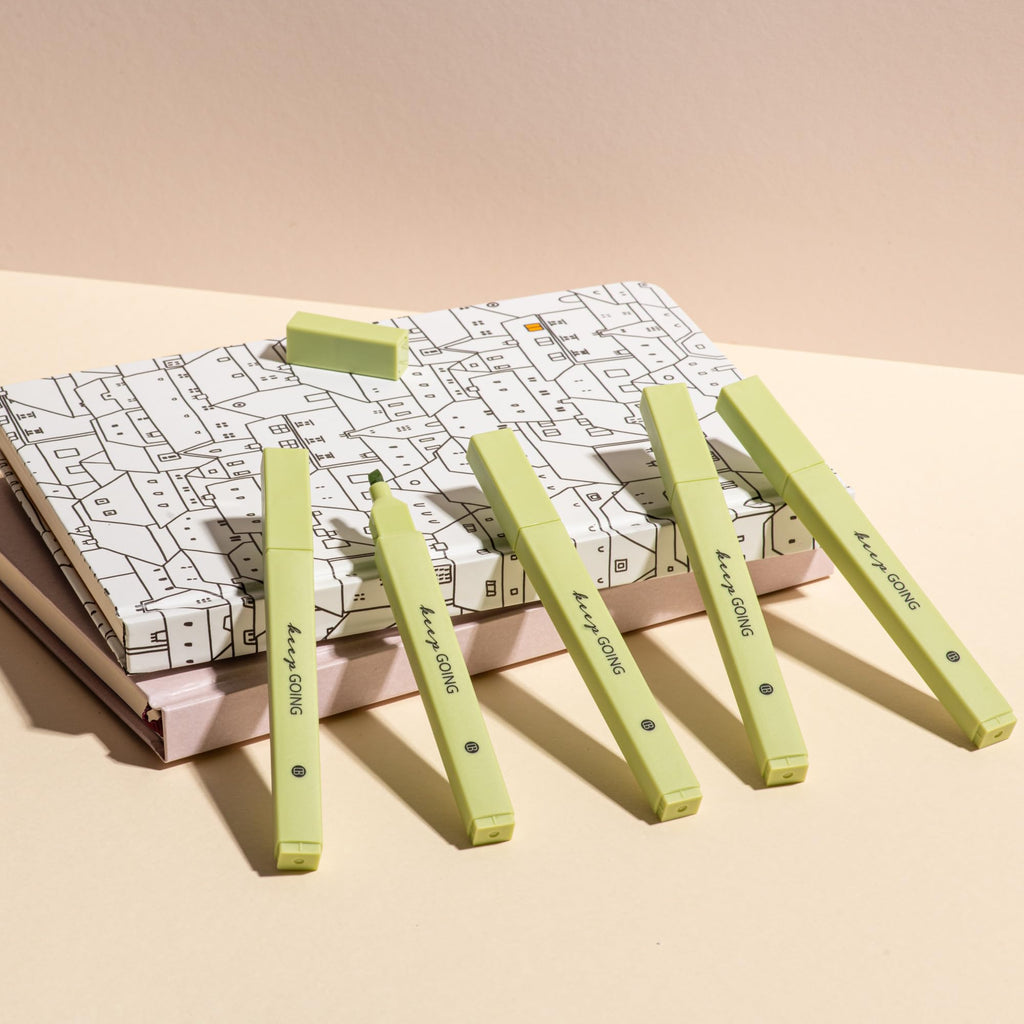 DIVERSEBEE Bible Highlighters with Soft Chisel Tip, No Bleed (Pastel)