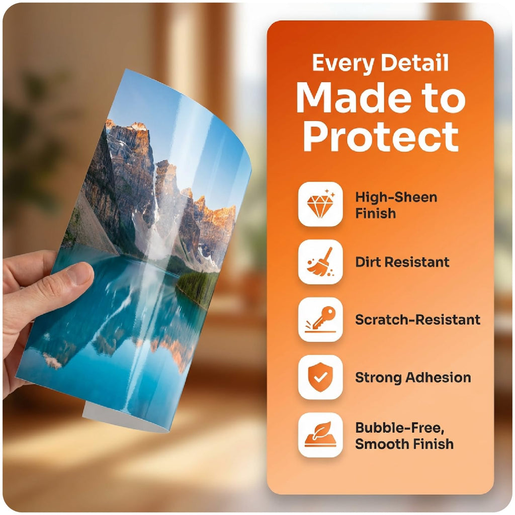 OCTAZI: Letter Size Thermal Laminating Sheets (3 Mil, 100-Count)