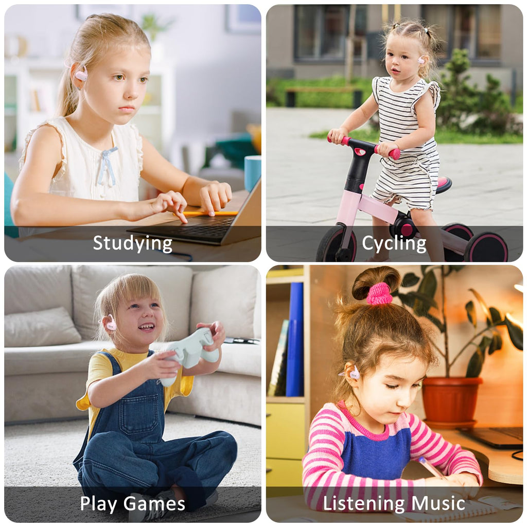 BANIGIPA Kids Headphones, Open Ear Headphones for Teens Child Boys Girls