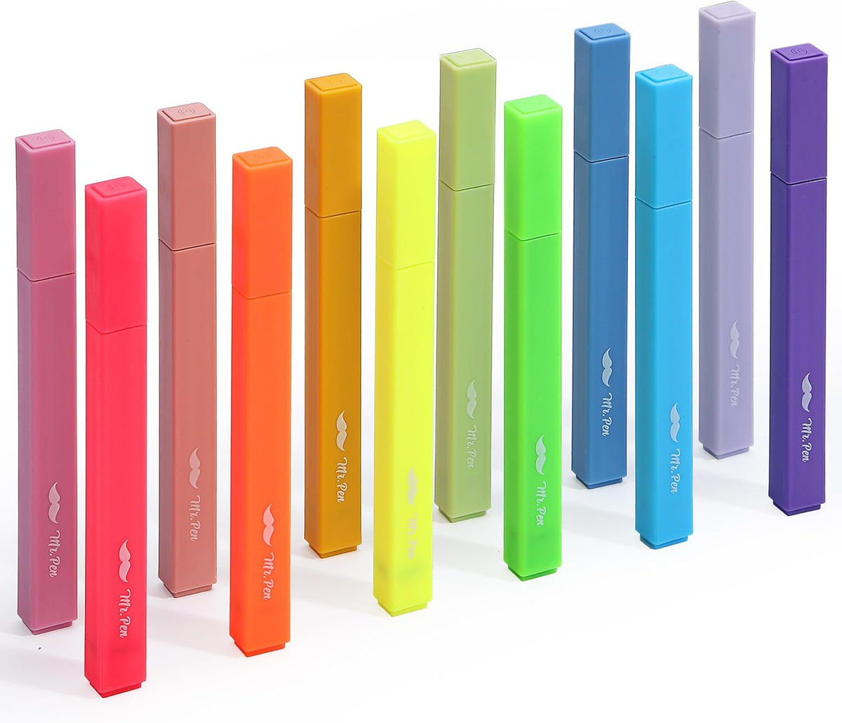 Mr. Pen- Aesthetic Bible Highlighters No Bleed Through Assorted Color