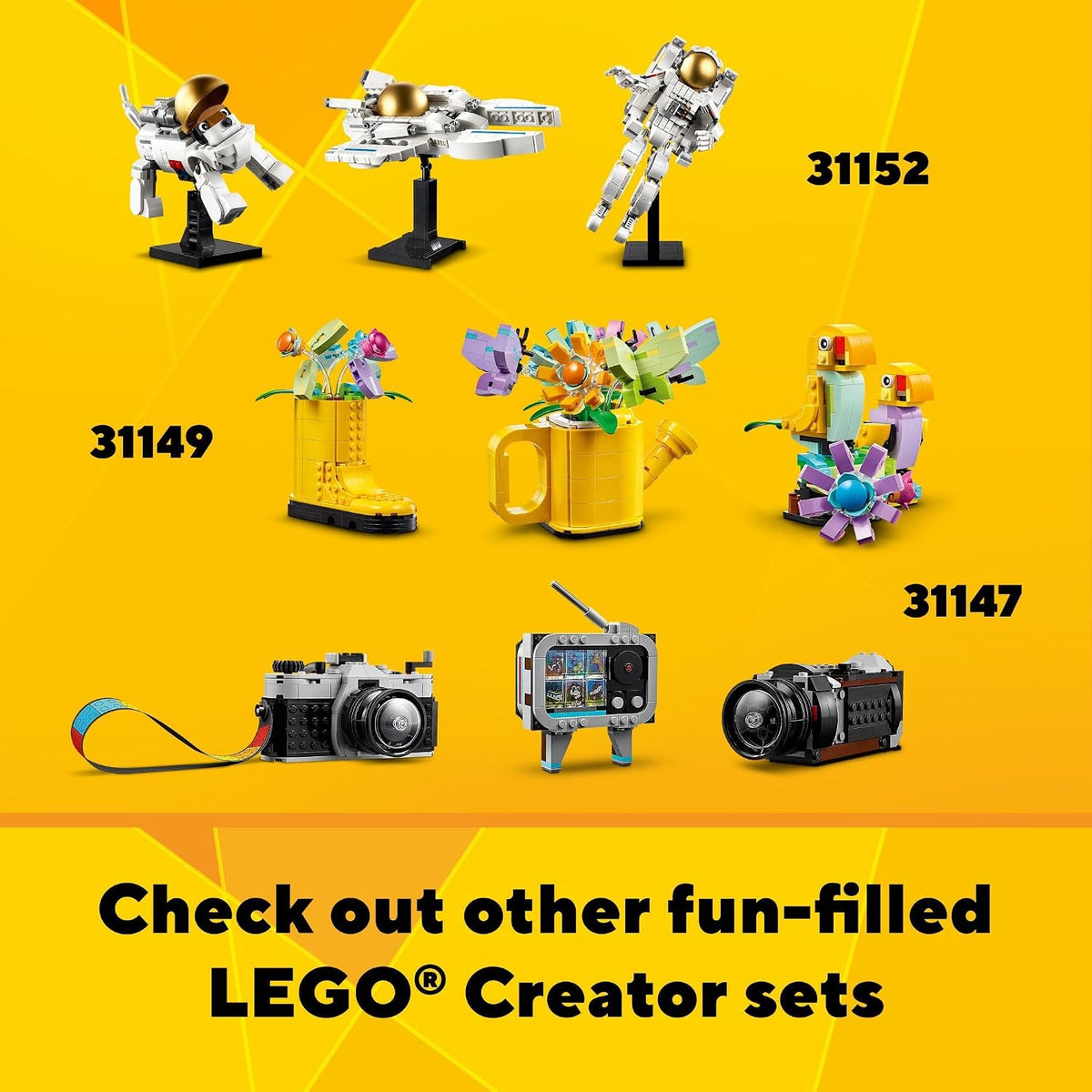 LEGO Creator 3-in-1: Retro Roller Skate (Ages 8+, 31148)