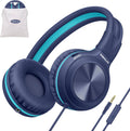 SIMOLIO Manyshare Kids Headphones with Mic, 3.5mm Wired School Headset