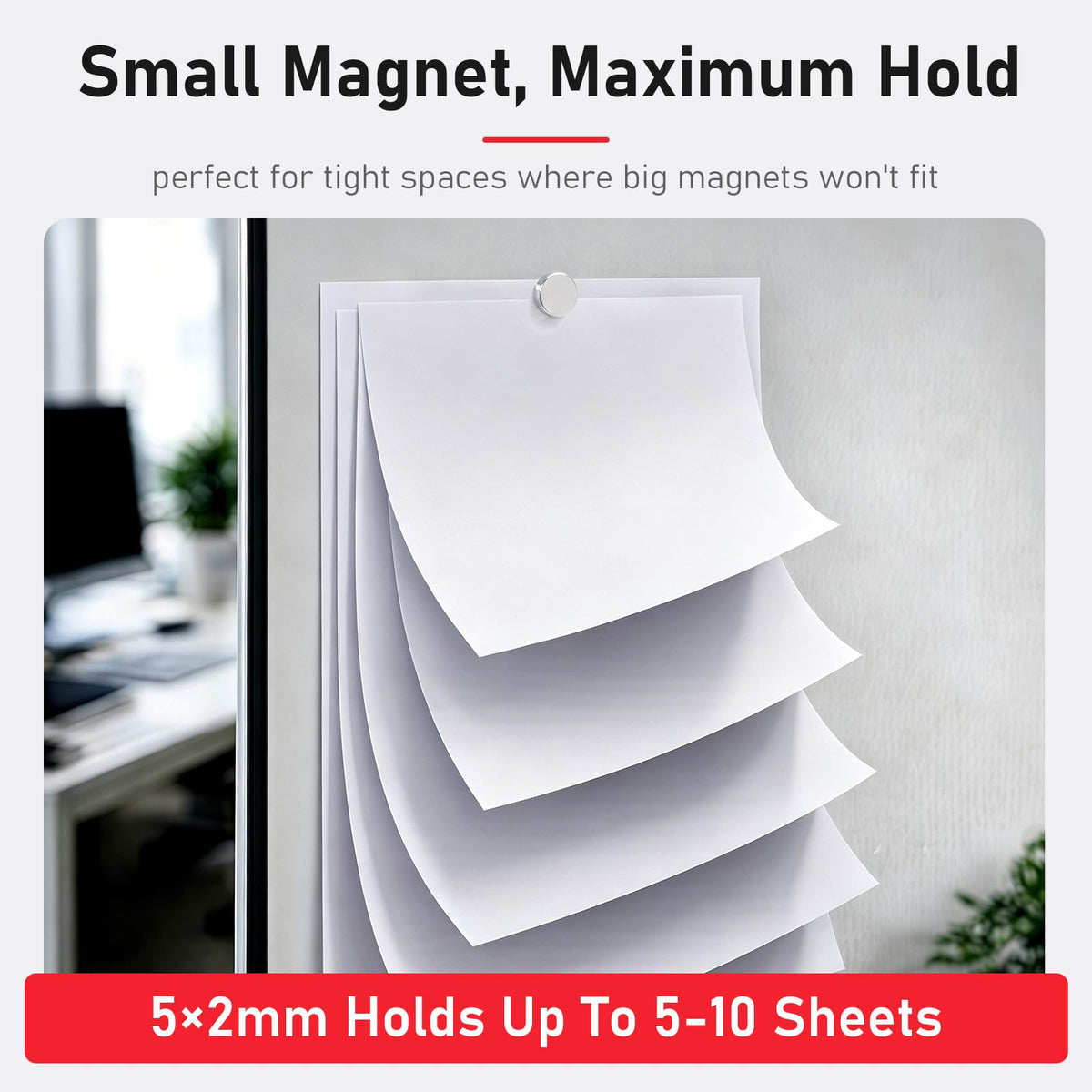 350Pcs Magnets for 3D Printing, Rare Earth Magnets for Crafts