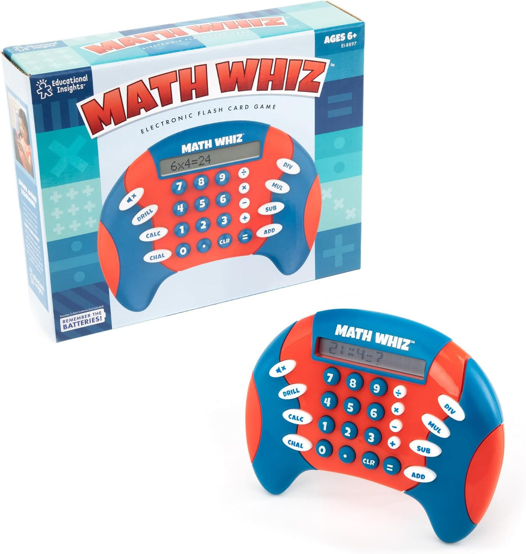 Educational Insights: Math Whiz Electronic Math Game (Grades 1–4)