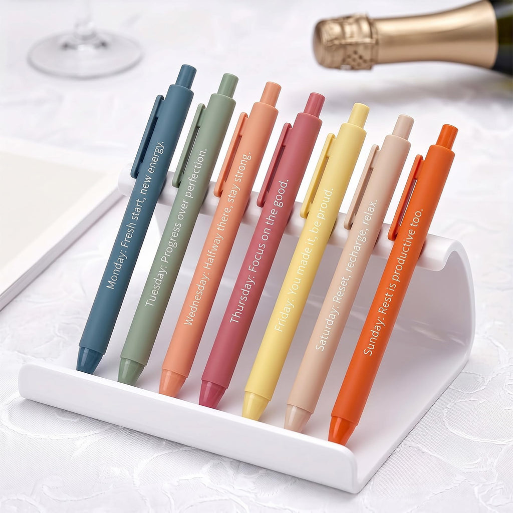 10Pack Bible Pens No Bleed Through, Christian Inspirational Ballpoint Pen
