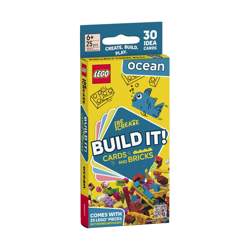 LEGO Books: ReCreate Activity Cards (Ages 6+, Choose a Theme)