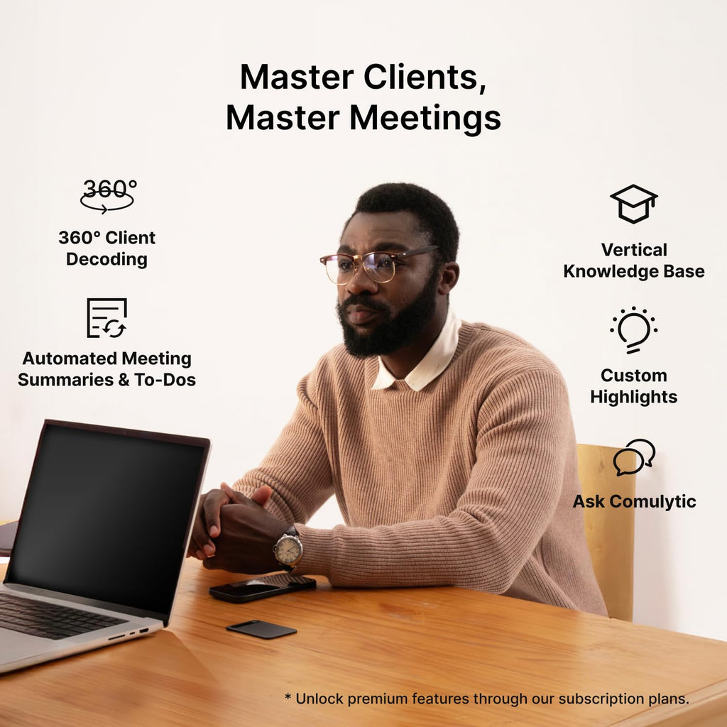 Comulytic Note Pro AI Voice Recorder, AI Meeting Recorder and Note Taker