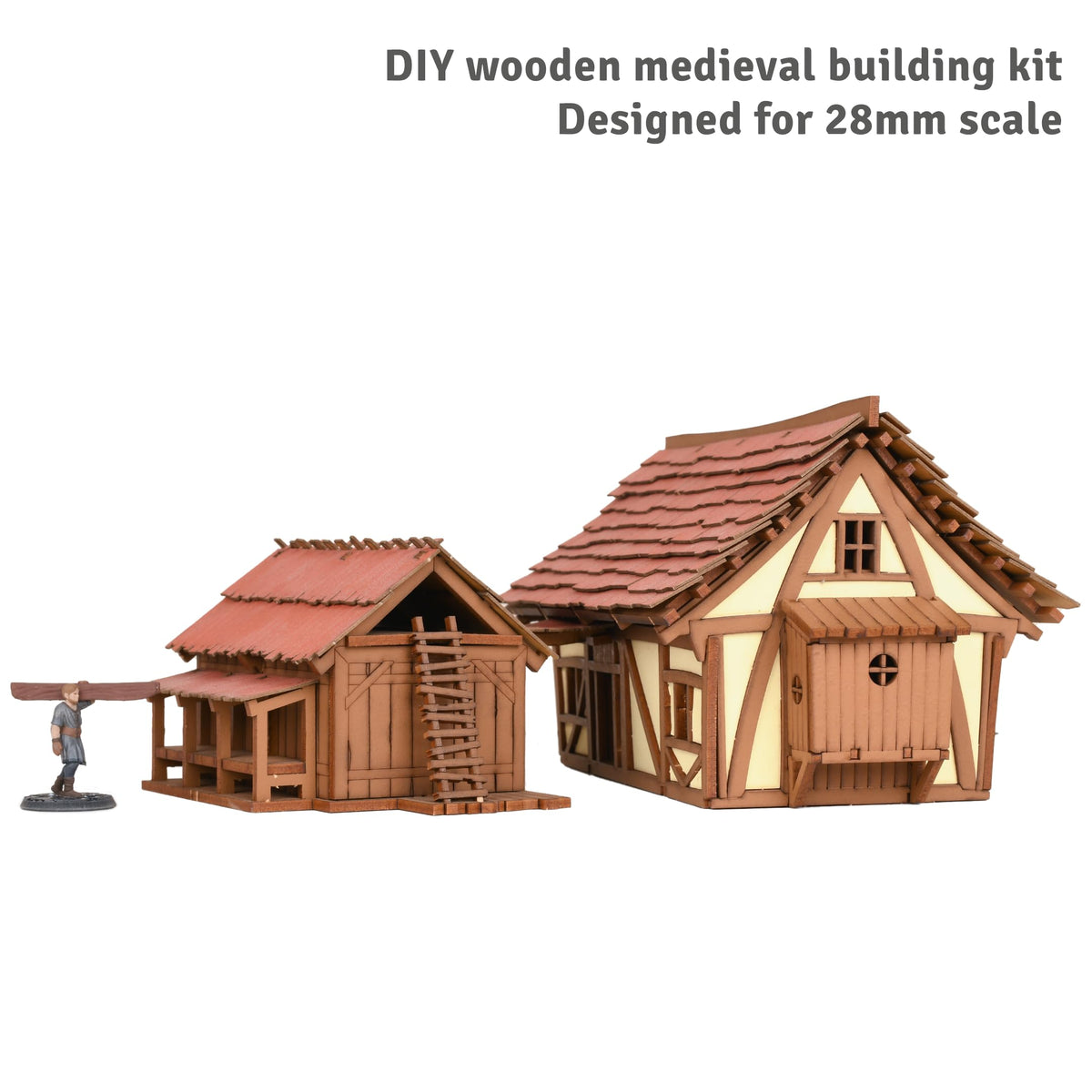 I BUILT IT Medieval Building Model Kits (Select Model)