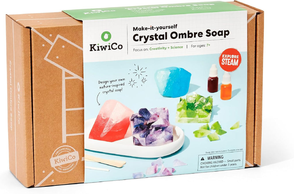 KiwiCo: Crystal Geode Soap Making Kit (Ages 7+)