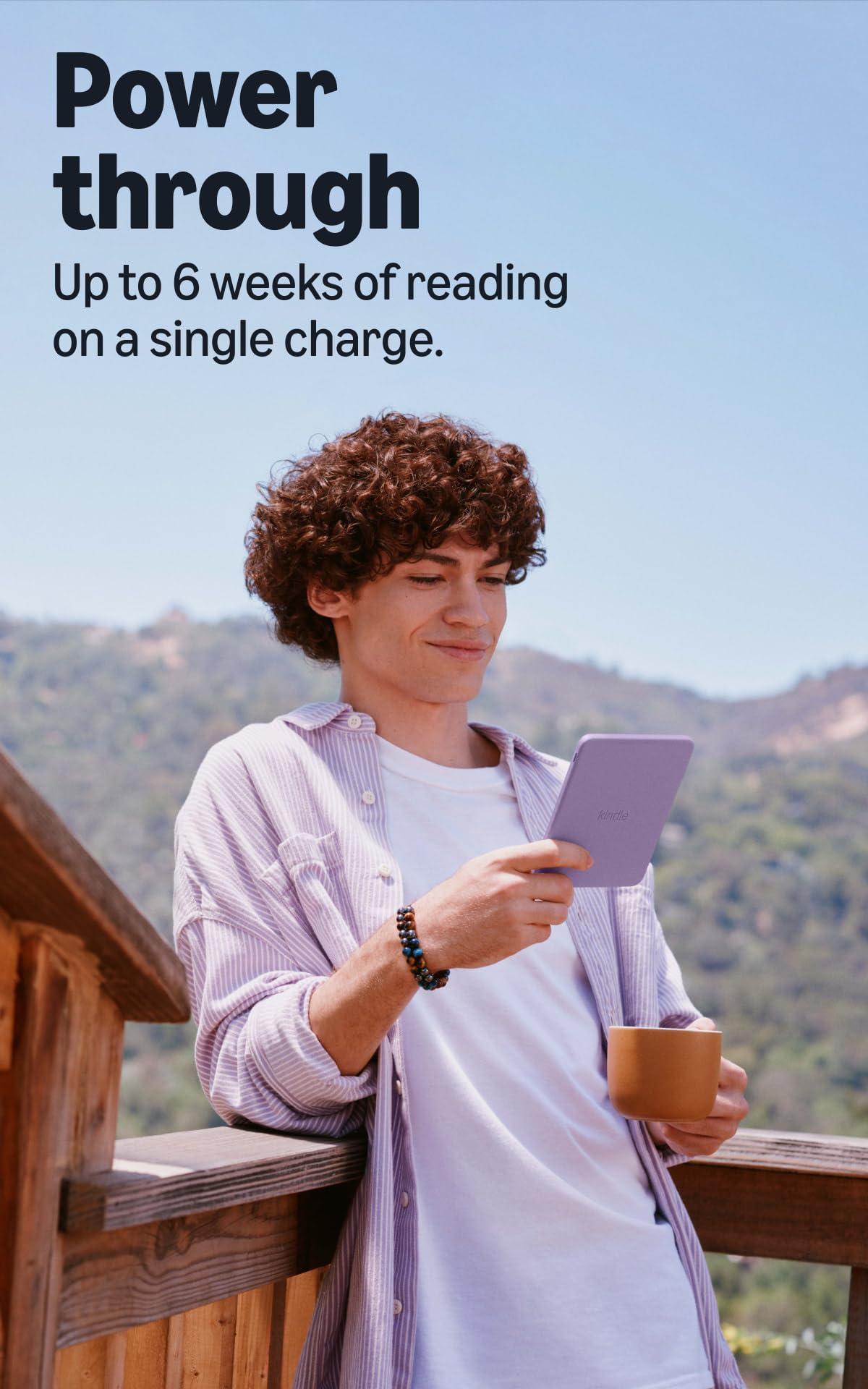 Amazon Kindle 32GB (all-new), Thinner, new aluminum design, 6" display, Without Lockscreen Ads, Alpine Sky Aluminum