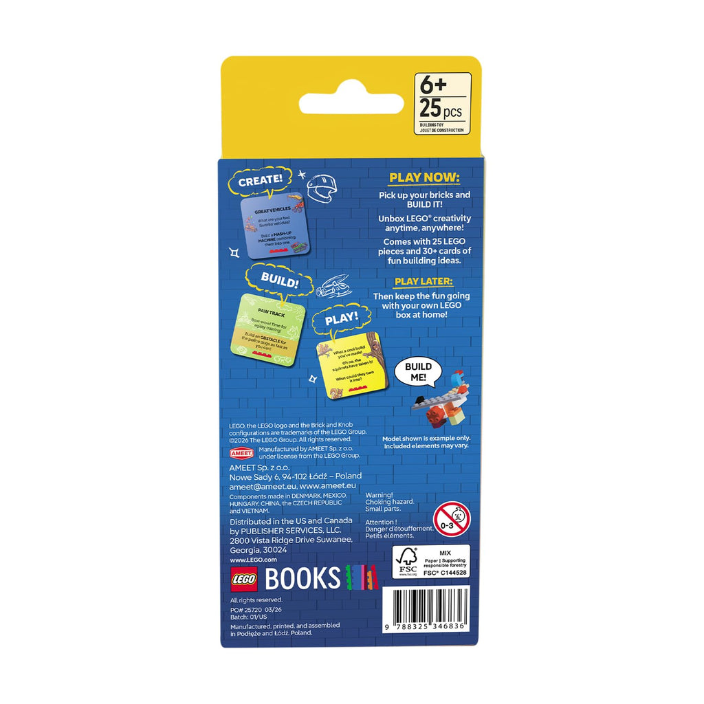 LEGO Books: ReCreate Activity Cards (Ages 6+, Choose a Theme)