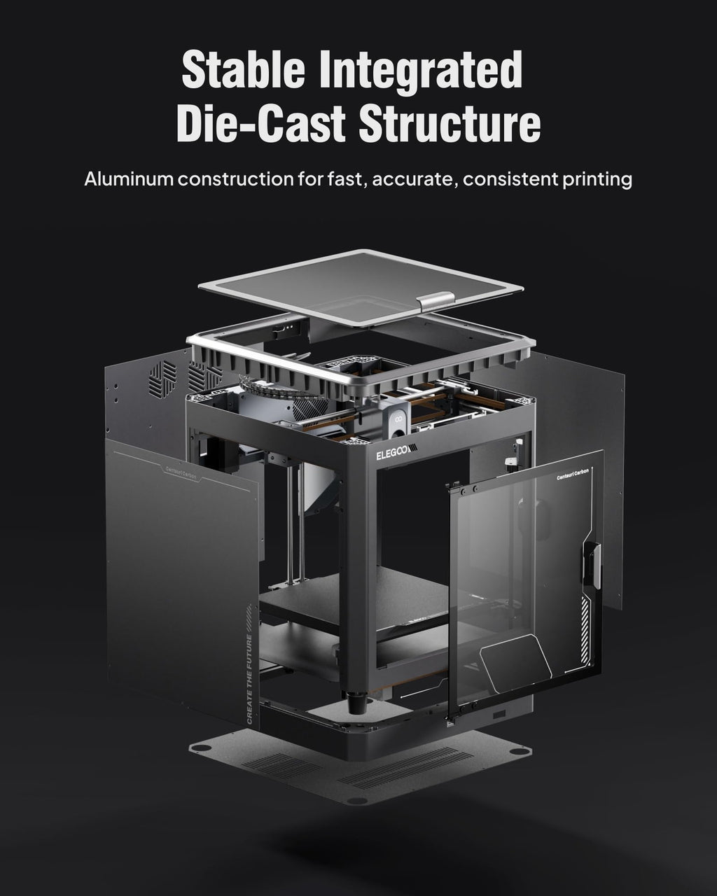 ELEGOO Neptune 3 Pro 3D Printer, Quick Assembly with Auto Leveling