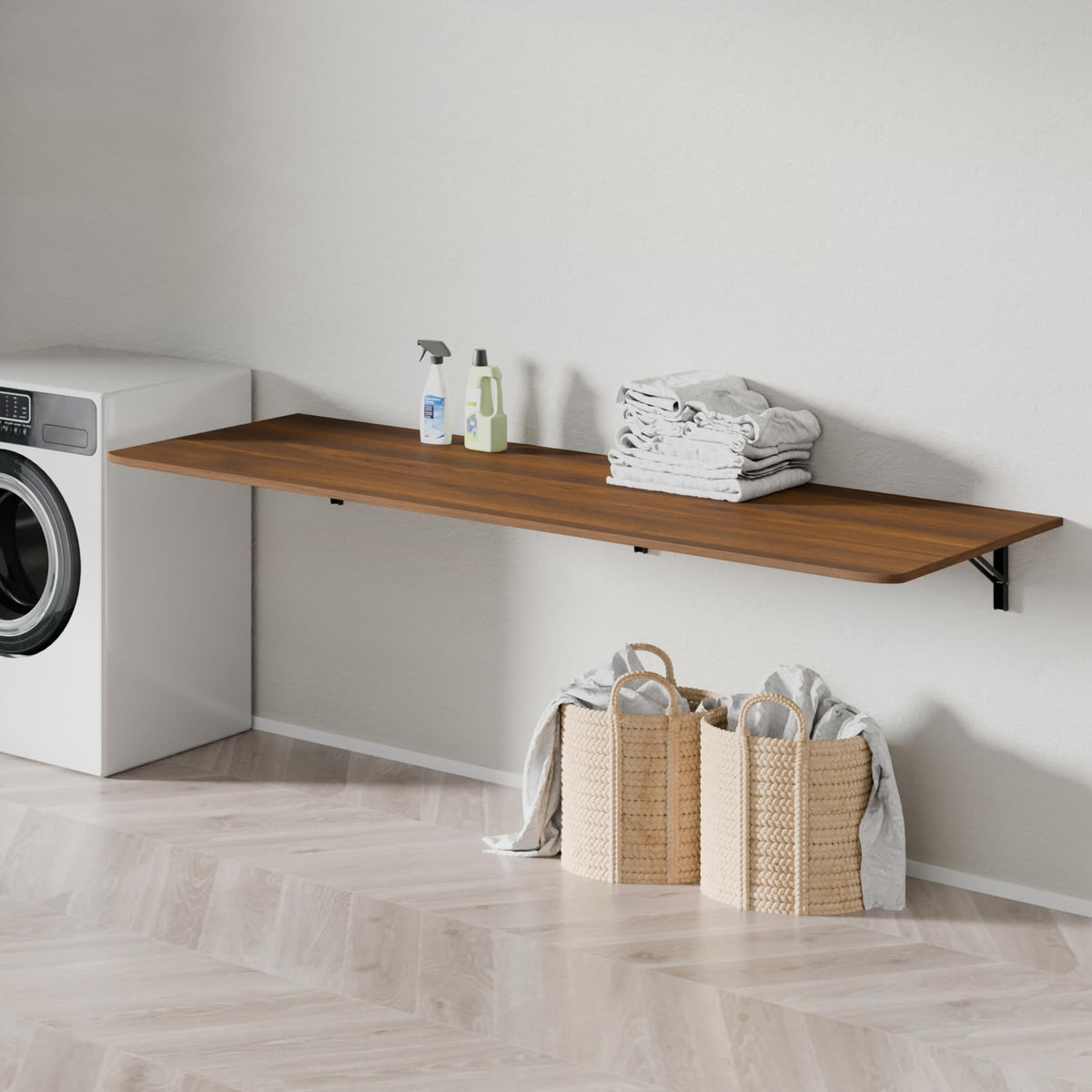 Dogsky Wall Mounted Folding Table 24x15.7 in - 100LB Capacity