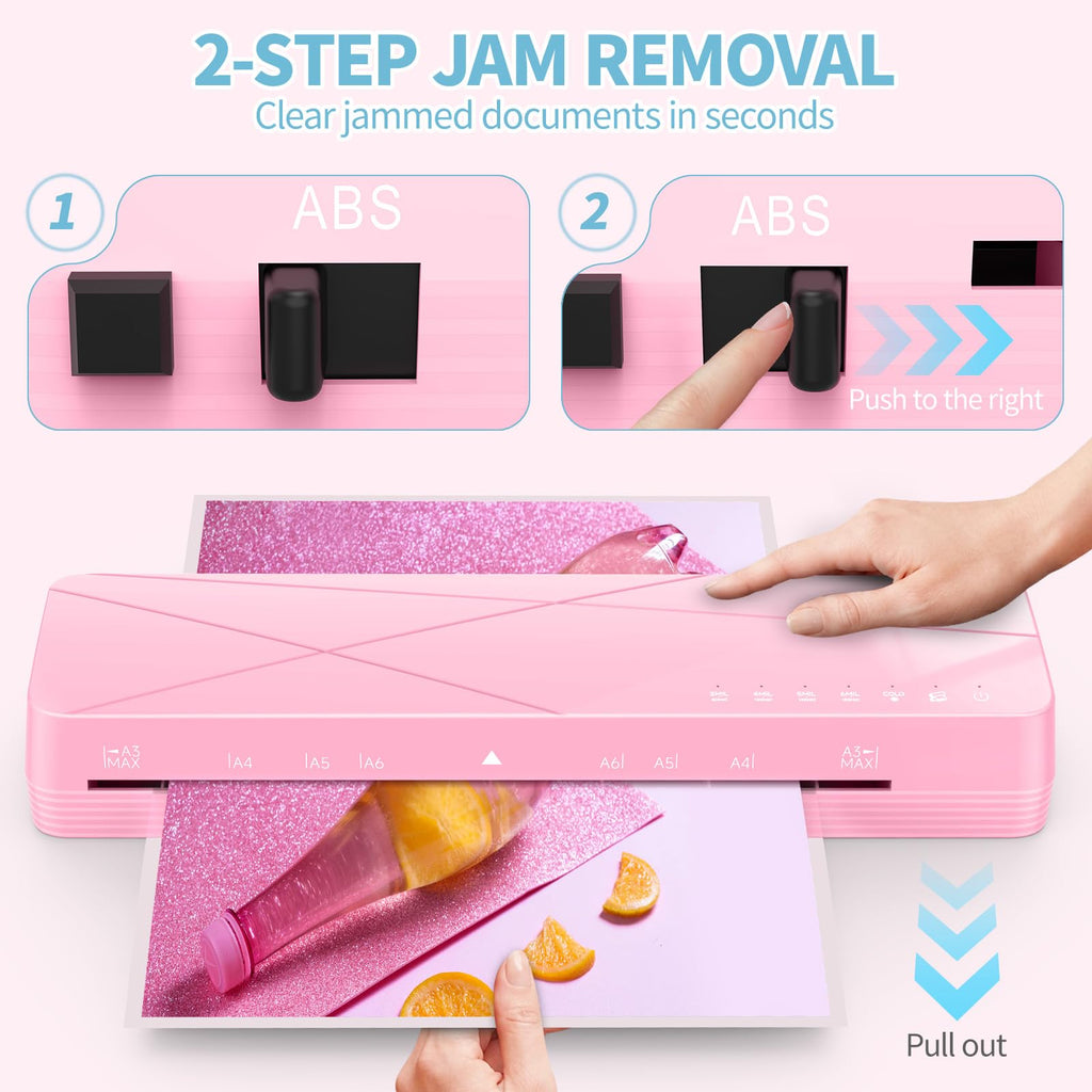 Crenova: 13" Touchscreen Laminator with 6 Lamination Modes