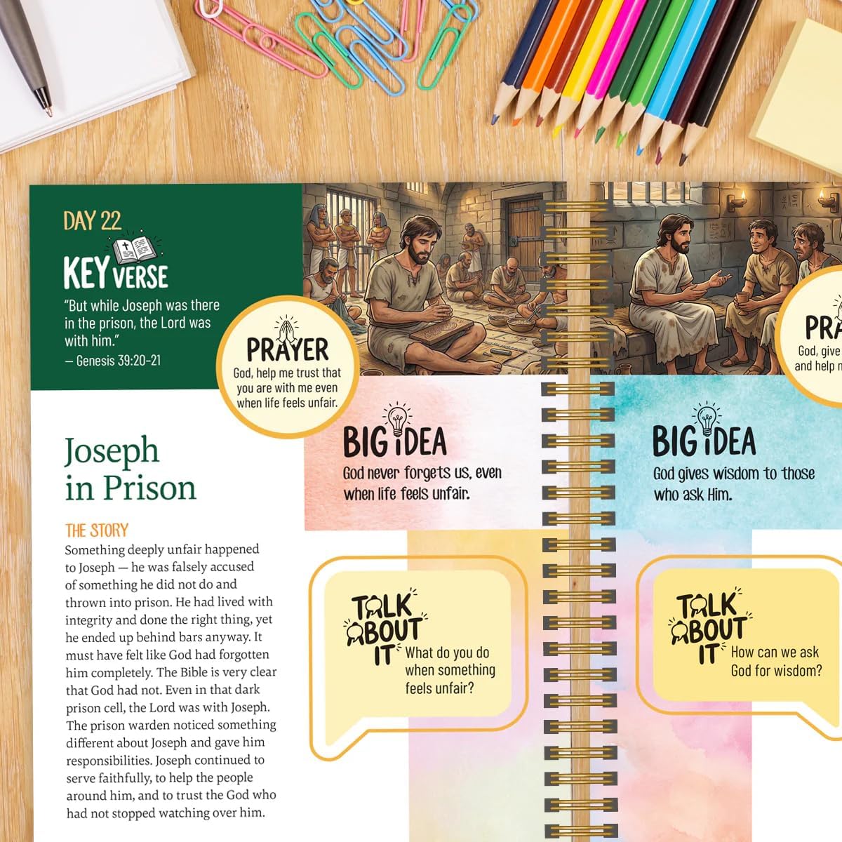 Official Spiral Bible: Bible in a Year for Kids, 52-Week Journey, Ages 5-13