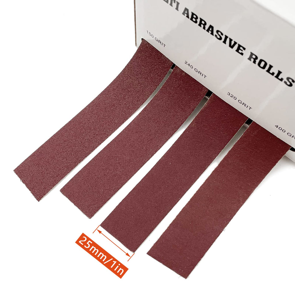 Emery Cloth Roll, 6M, 4 Rolls
