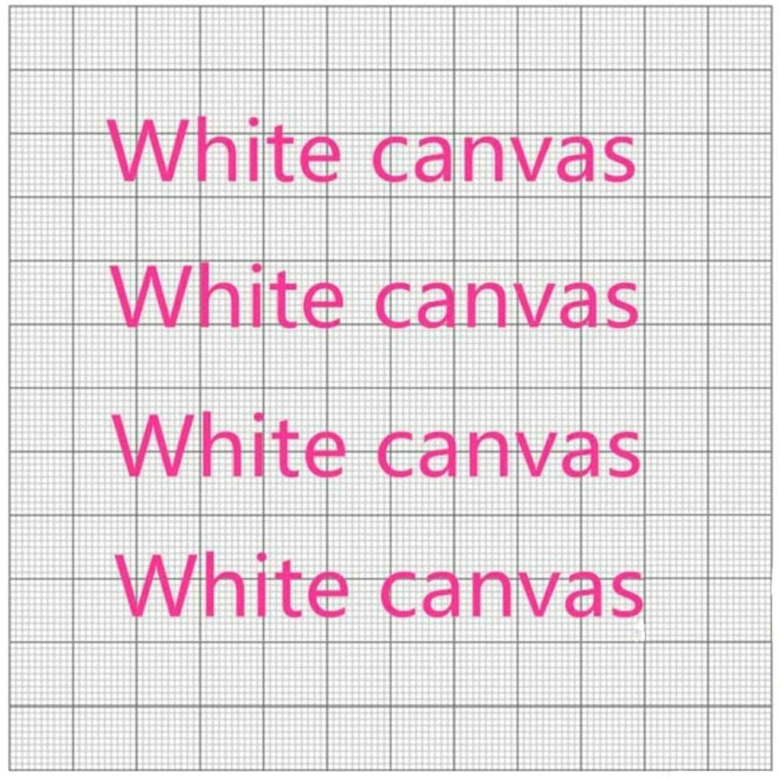 5Pcs/Lot 30x40CM Diamond Painting Canvas with Glue, Round/Square Blank Grid Canvas for Customized Art