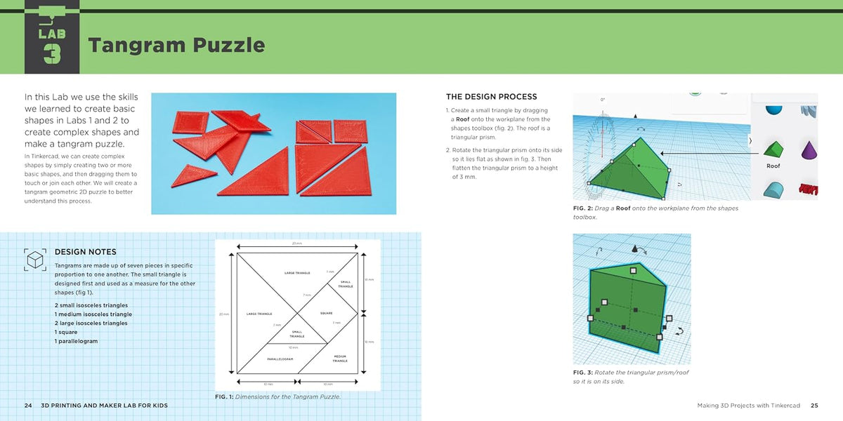 3D Printing and Maker Lab for Kids: Create Amazing Projects with CAD Design and STEAM Ideas (Volume 22)