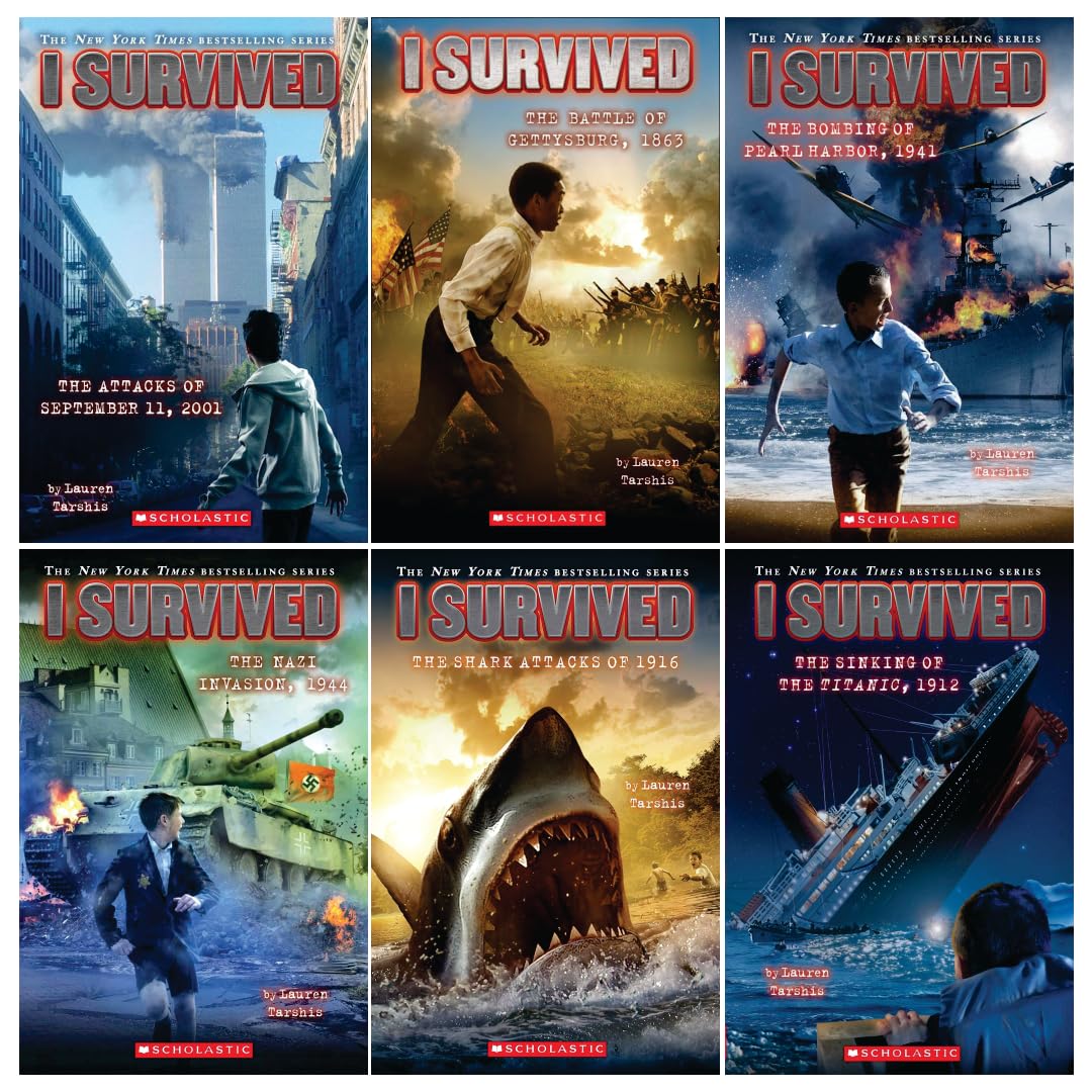 I Survived: 25-Book Chapter Book Collection (Grades 3–7)