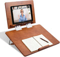 Ergonomic Double Layer Adjustable Slant Board for Writing (Tea Color)
