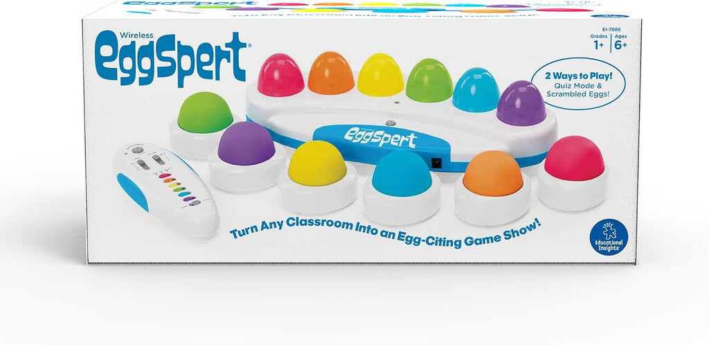 Educational Insights Wireless Eggspert Quiz Response System (Multi-Age Learning)