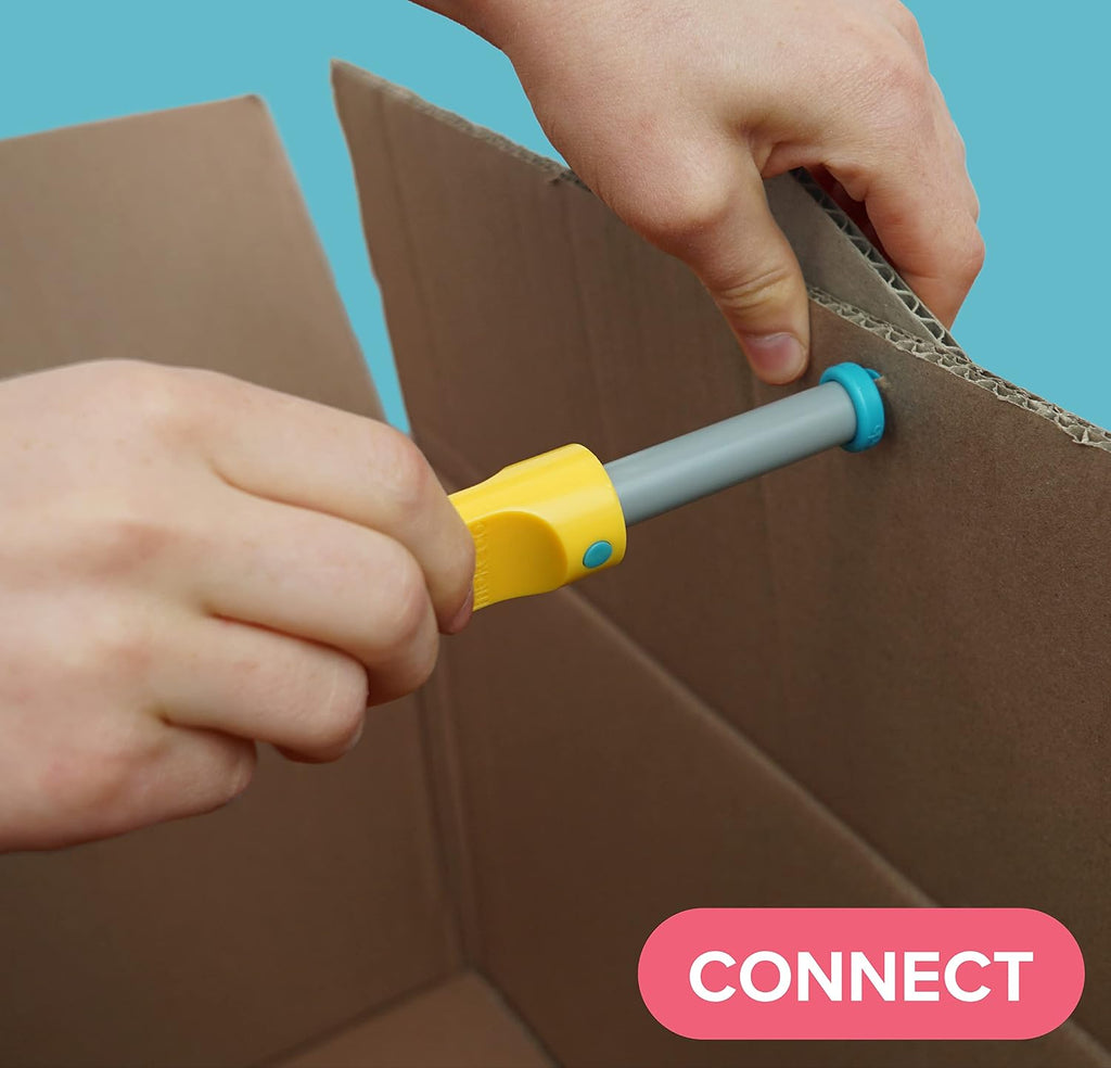 Makedo Scru Combo 160 Cardboard Connectors (Ages 4+)