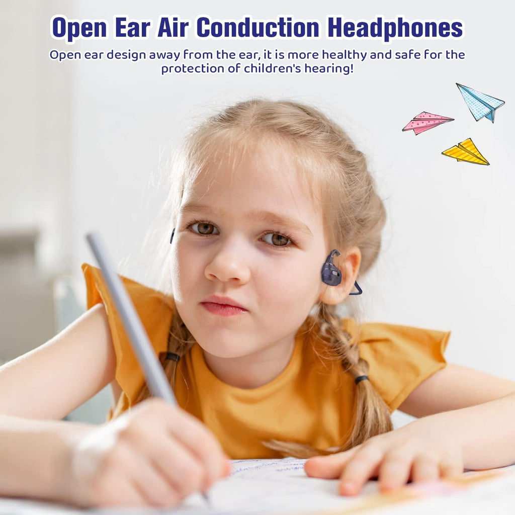 BANIGIPA Kids Headphones, Open Ear Headphones for Teens Child Boys Girls