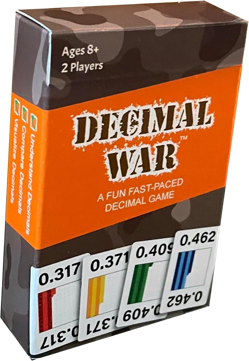 Math Magic: Decimal War — Read & Compare Decimal Numbers Card Game (Ages 8+)
