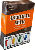 Math Magic: Decimal War — Read & Compare Decimal Numbers Card Game (Ages 8+)