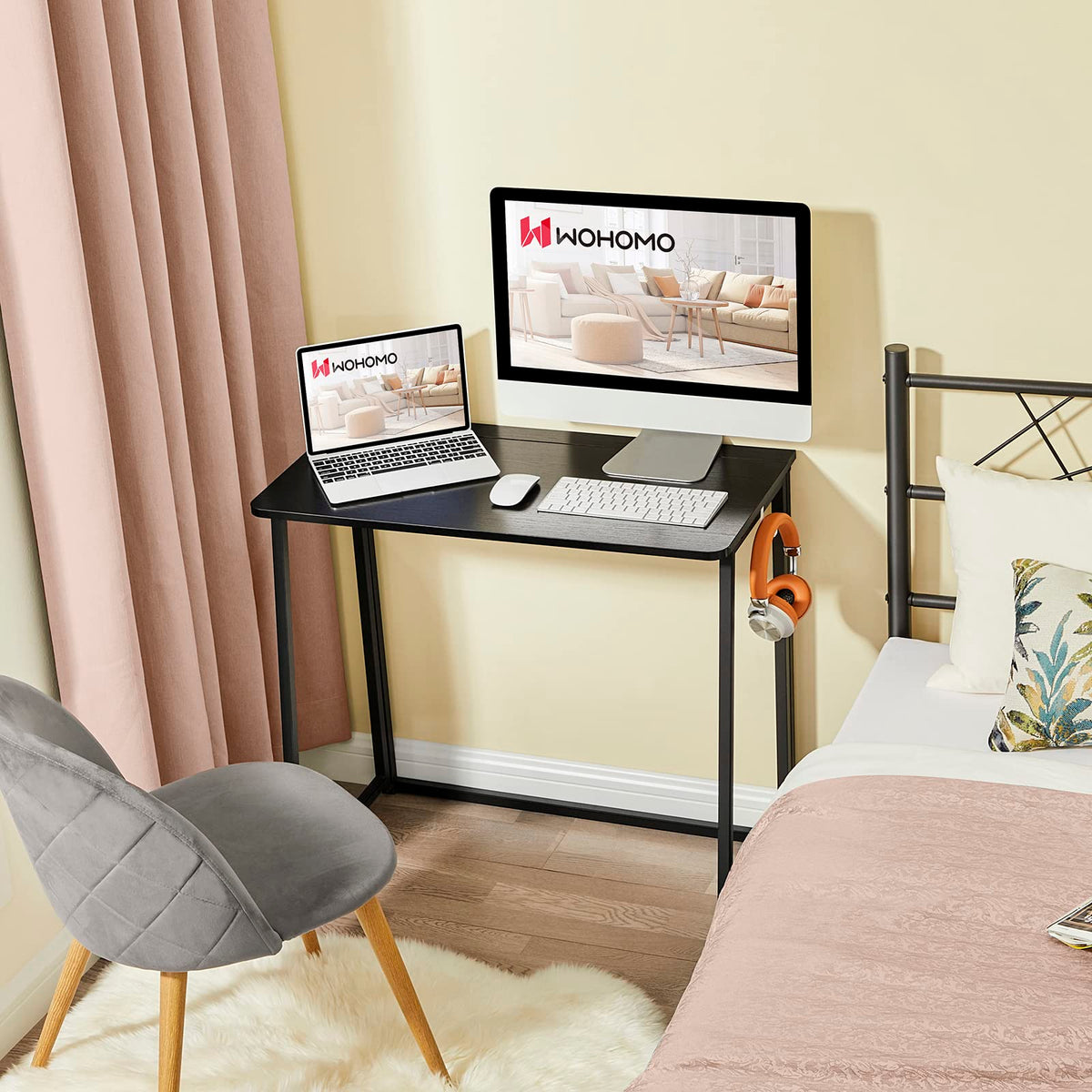 WOHOMO Folding Student Desk