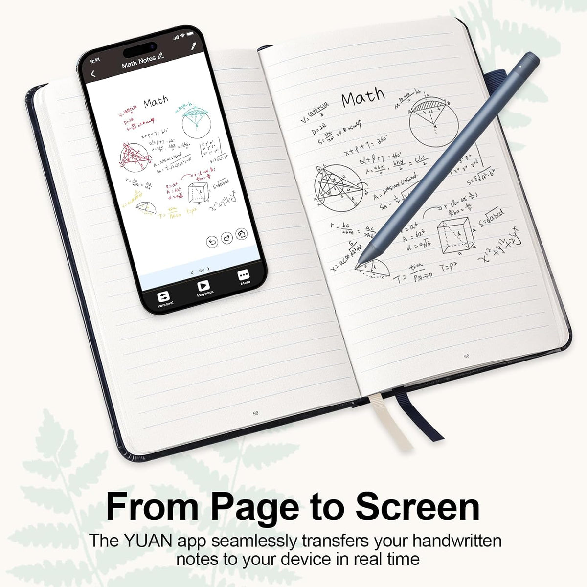 Smart Digital Notebook with Digitize Smart Pen Real-Time & Offline Sync
