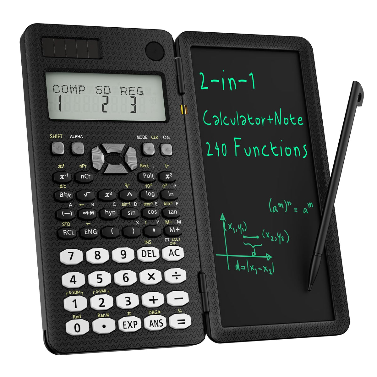 ROATEE 991ES MAX Scientific Calculator with Notepad