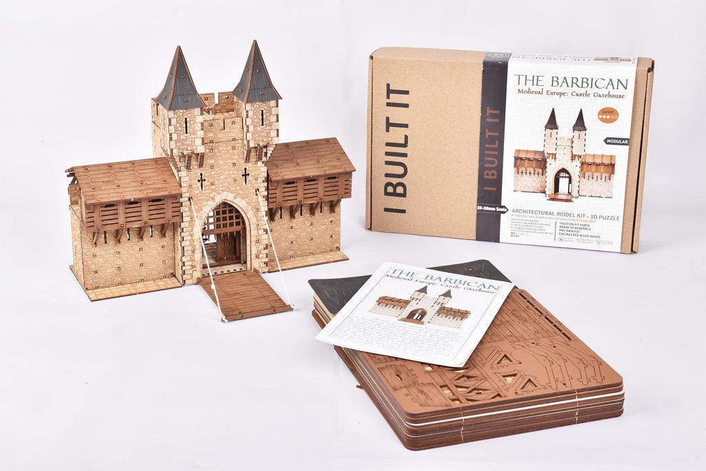 I BUILT IT Medieval Building Model Kits (Select Model)