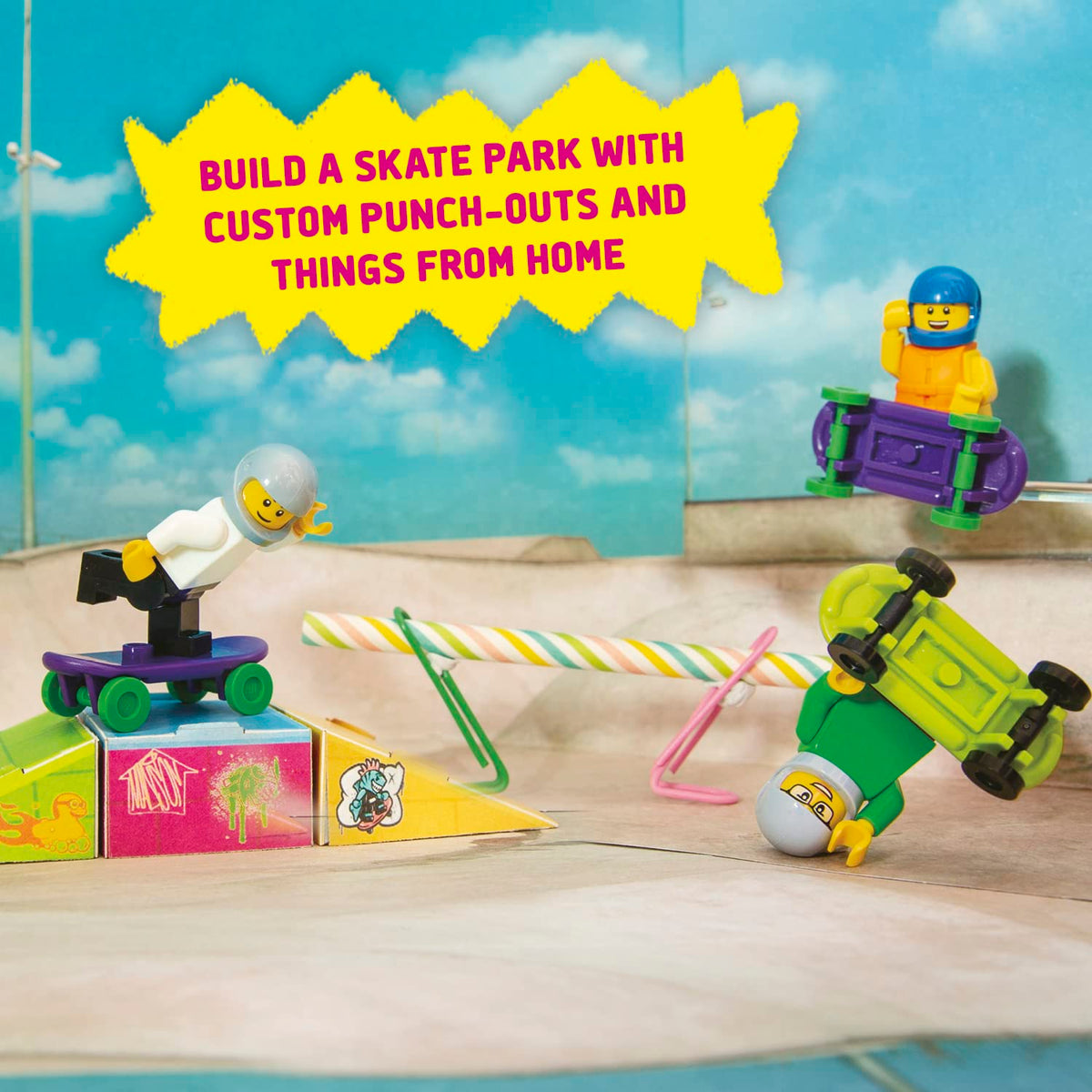 Klutz: LEGO Minifigure Photography Activity Kit (Ages 8+)